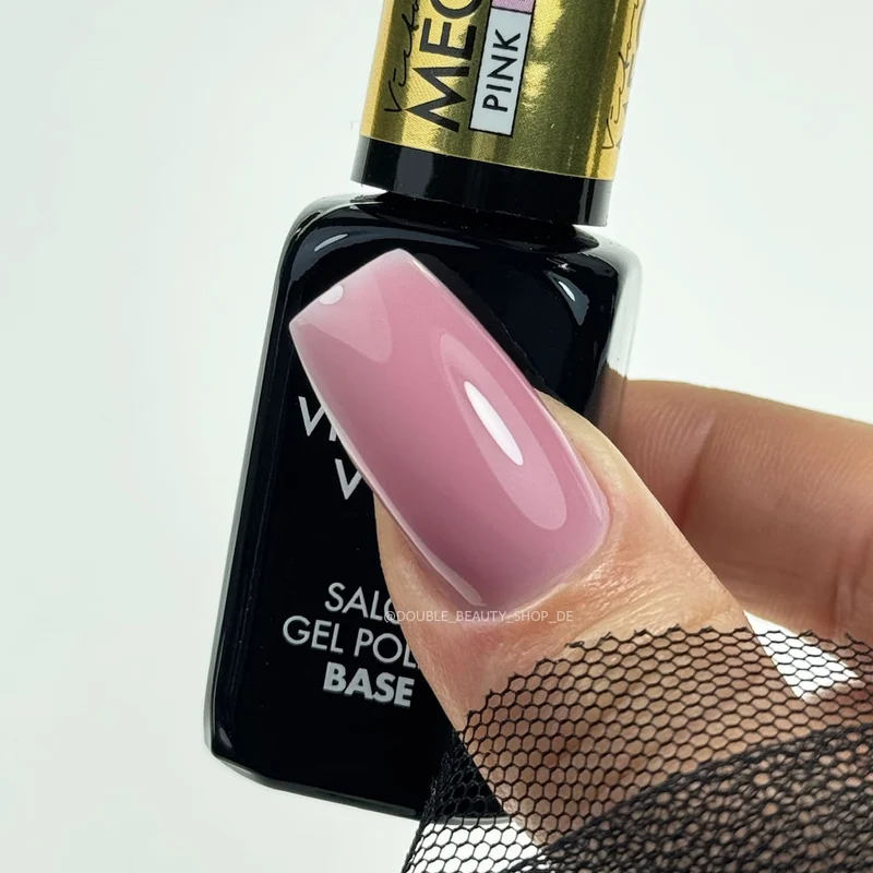 PINK — Mega Base (Rubber Base coat) 8-15 ml VICTORIA VYNN