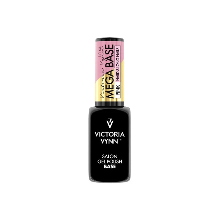 PINK — Mega Base (Rubber Base coat) 8-15 ml VICTORIA VYNN