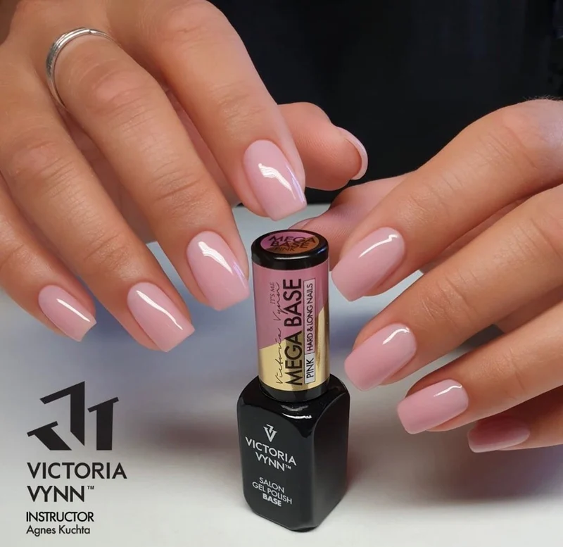 PINK — Mega Base (Rubber Base coat) 8-15 ml VICTORIA VYNN