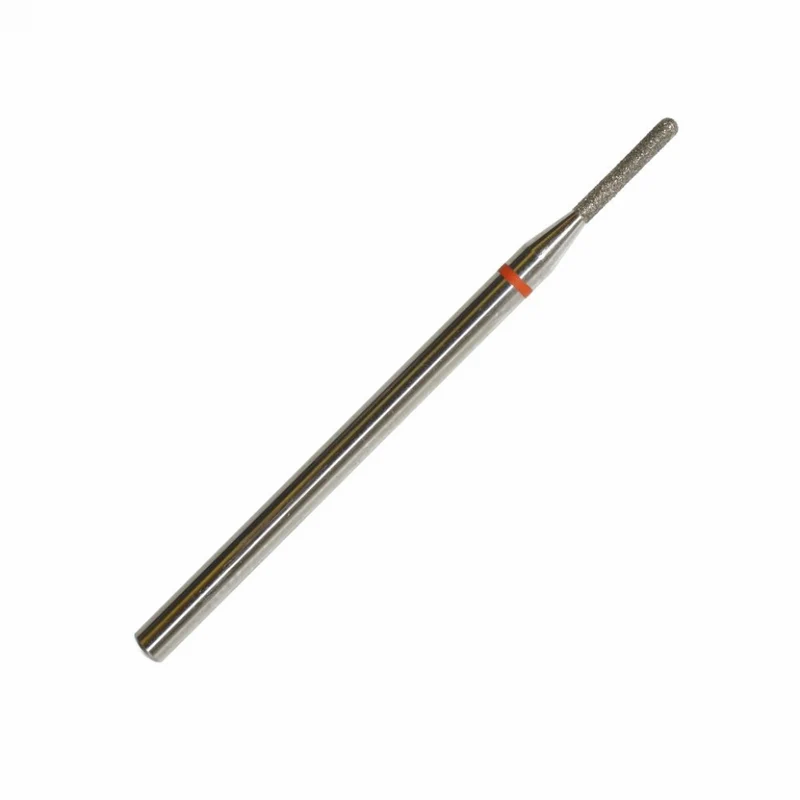 Fräseraufsatz Diamant Bit Walzenrund fein (rot) in Größen: 1,2 mm bis 4,0 mm von KMIZ