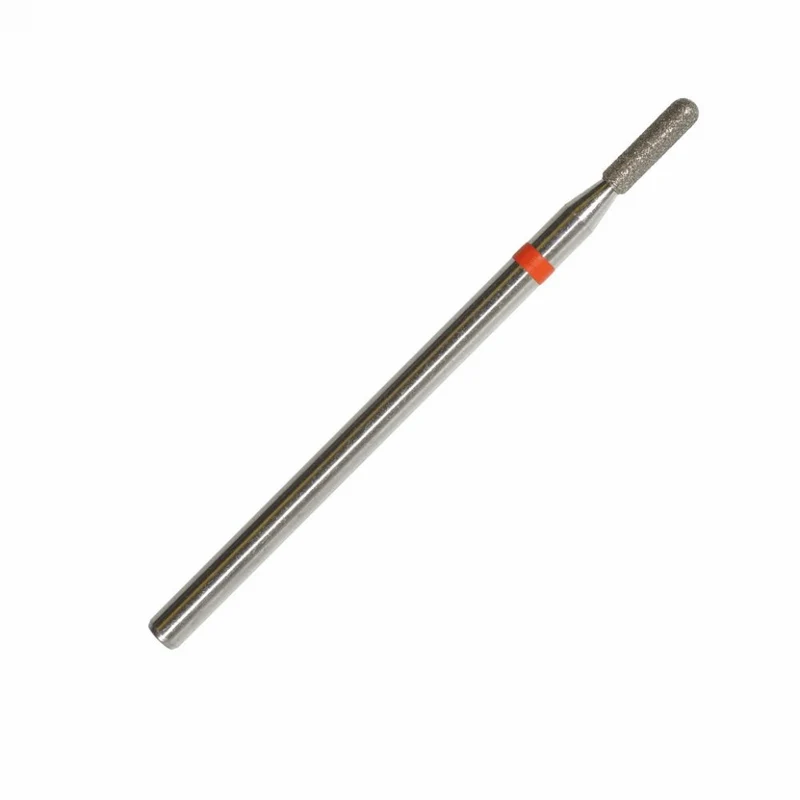 Fräseraufsatz Diamant Bit Walzenrund fein (rot) in Größen: 1,2 mm bis 4,0 mm von KMIZ
