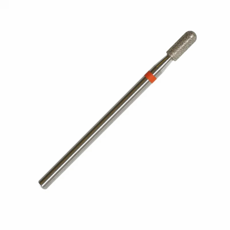 Fräseraufsatz Diamant Bit Walzenrund fein (rot) in Größen: 1,2 mm bis 4,0 mm von KMIZ
