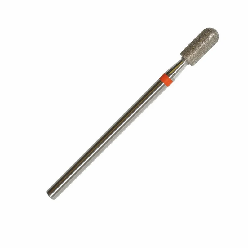 Fräseraufsatz Diamant Bit Walzenrund fein (rot) in Größen: 1,2 mm bis 4,0 mm von KMIZ