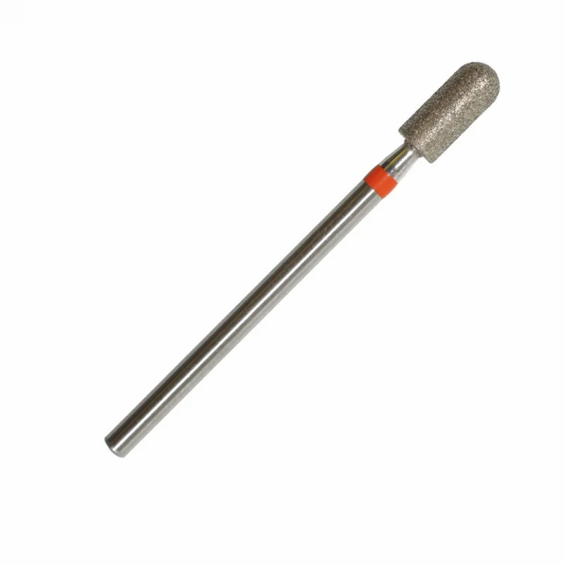 Fräseraufsatz Diamant Bit Walzenrund fein (rot) in Größen: 1,2 mm bis 4,0 mm von KMIZ