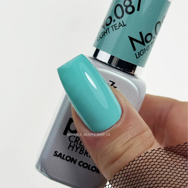 087 Light Teal — Gel polish Pure Creamy 8ml VICTORIA VYNN