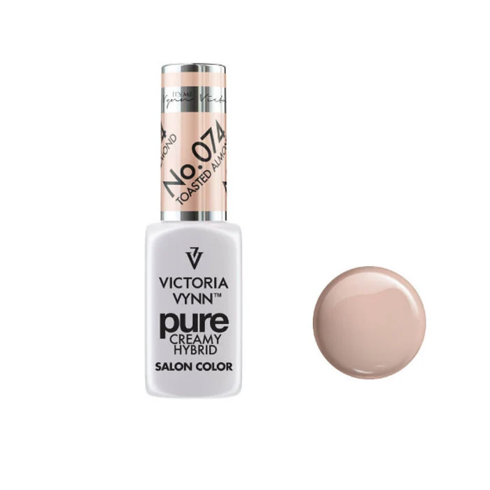 074 Toasted Almond — Gel polish Pure Creamy 8ml VICTORIA VYNN