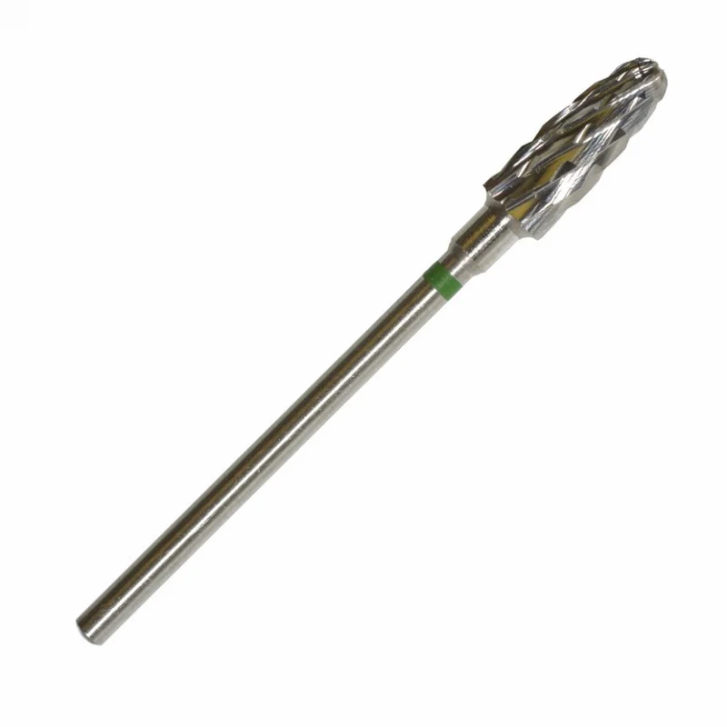 Fräseraufsatz Hartmetall Bit grob (grün) in Größen: 5,0 mm und 6,0 mm von KMIZ