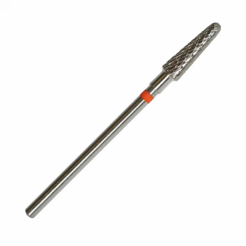 Fräseraufsatz Hartmetall Bit fein (rot) Größen: 4,0 mm - 6,0 mm von KMIZ
