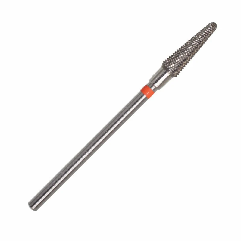 Fräseraufsatz Hartmetall Bit fein (rot) Größe: 4,0 mm - 6,00 mm von KMIZ