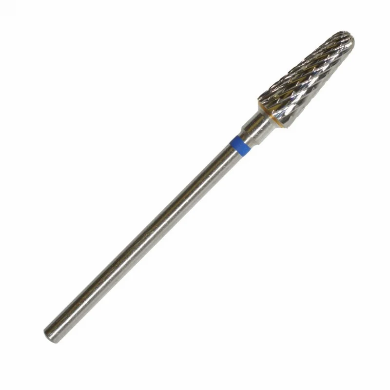 Fräseraufsatz Hartmetall Bit mittel (blau) Größe: 3,5mm bis 6,0mm von KMIZ
