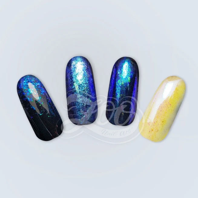 Pigment Flocken mit Regenbogeneffekt von ZOO Nail