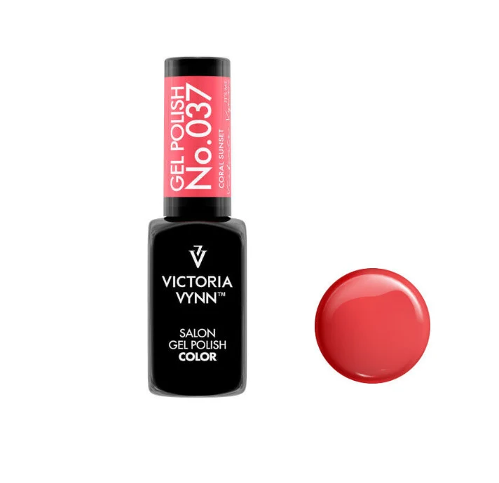037 Coral Sunset Gel polish 8ml VICTORIA VYNN