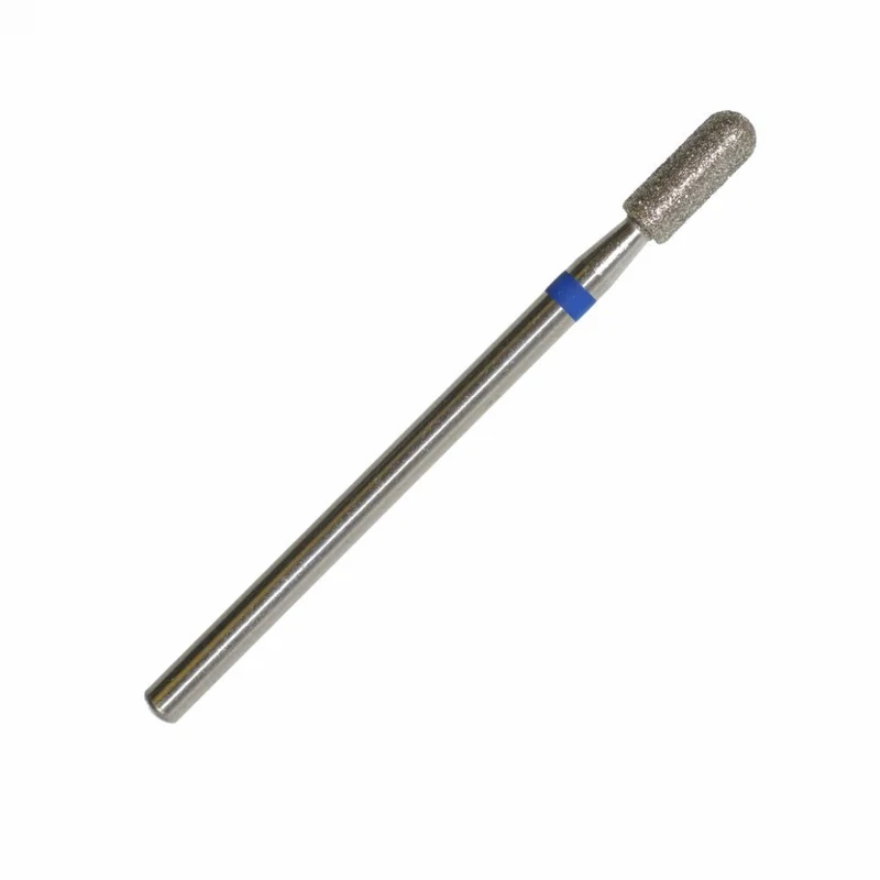 Fräseraufsatz Diamant Bit Walzenrund mittel (blau) in Größen: 1,2 mm bis 4,0 mm von KMIZ