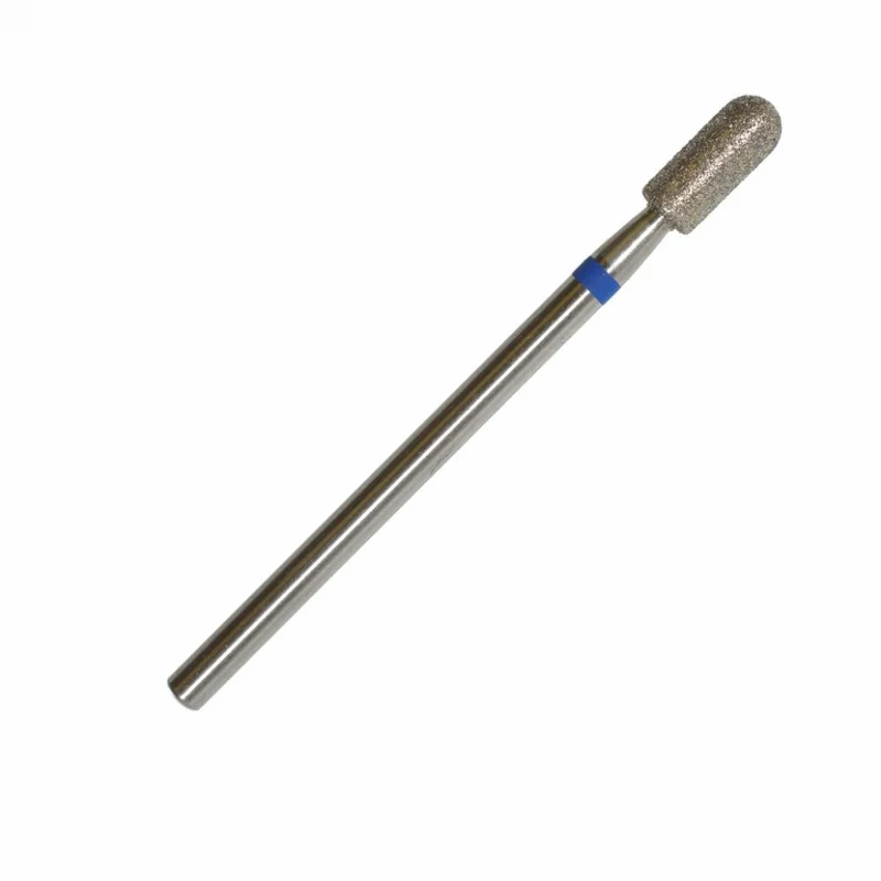 Fräseraufsatz Diamant Bit Walzenrund mittel (blau) in Größen: 1,2 mm bis 4,0 mm von KMIZ