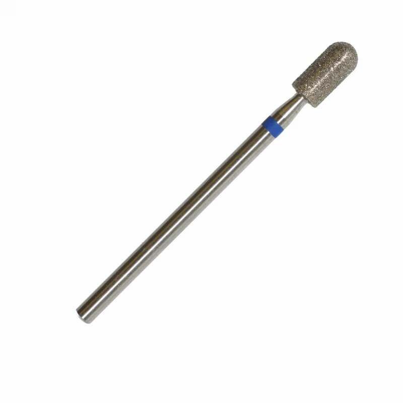 Fräseraufsatz Diamant Bit Walzenrund mittel (blau) in Größen: 1,2 mm bis 4,0 mm von KMIZ