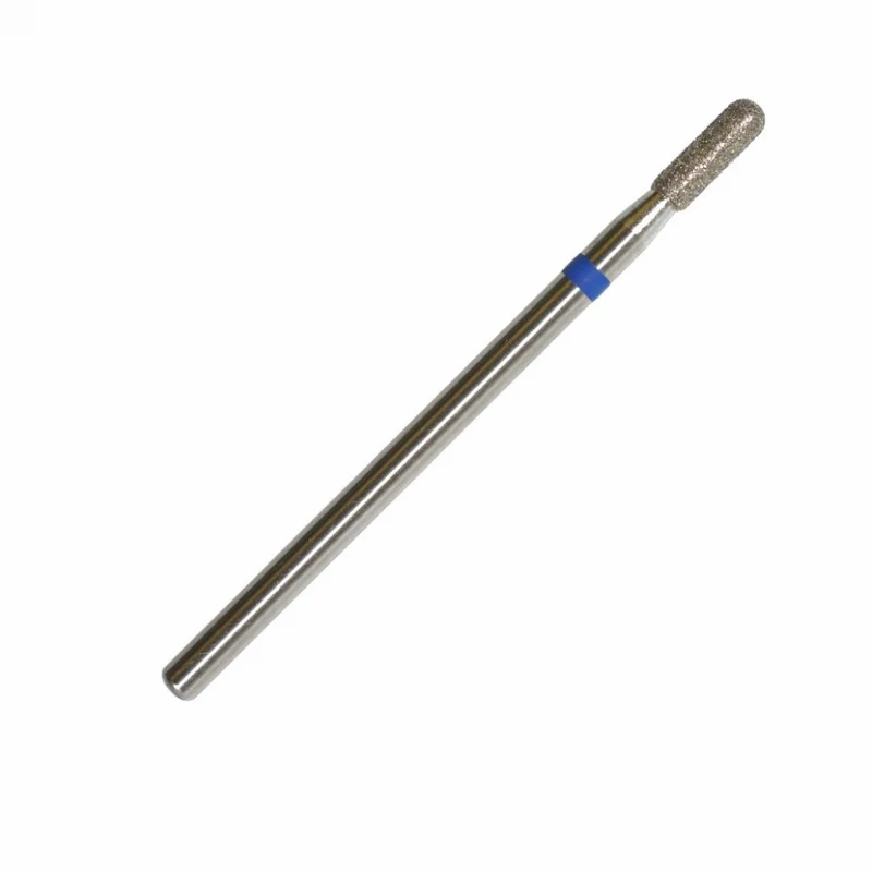 Fräseraufsatz Diamant Bit Walzenrund mittel (blau) in Größen: 1,2 mm bis 4,0 mm von KMIZ