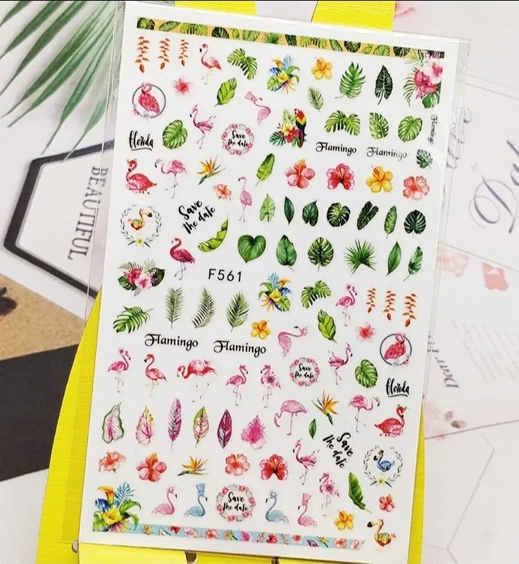 Sticker Sommer mit verschiedenen Mustern