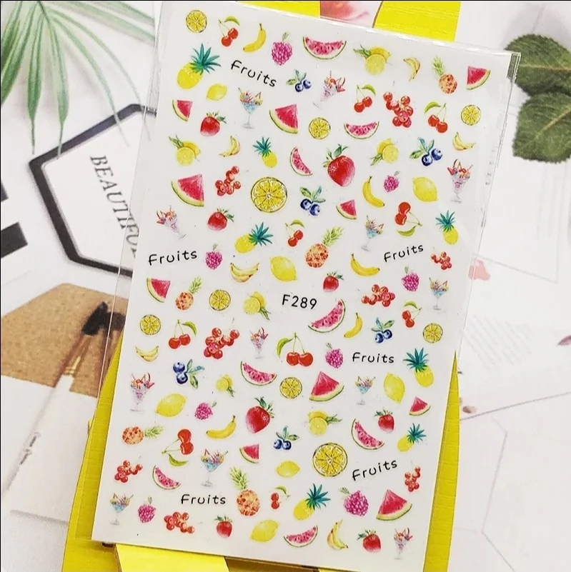 Sticker Sommer mit verschiedenen Mustern