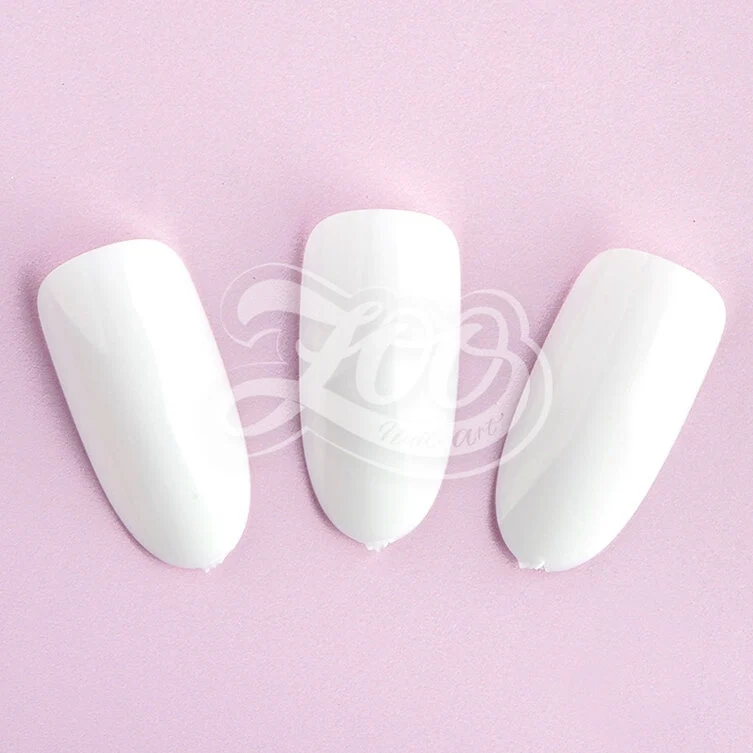 Tips zum Präsentieren von Designs 50 Stk. (oval, weiß oder natur) von ZOO Nail