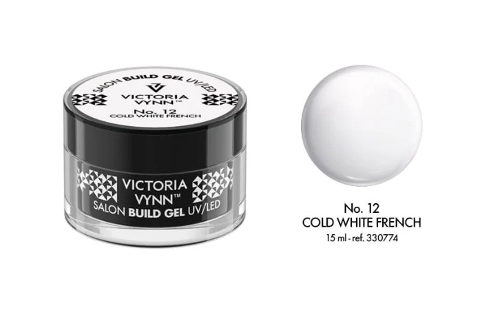 Build Gel UV/LED 12 Cold White French 15ml VICTORIA VYNN