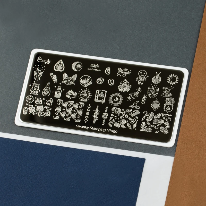 Stamping Platte Schablone Nr. 090 von Swanky