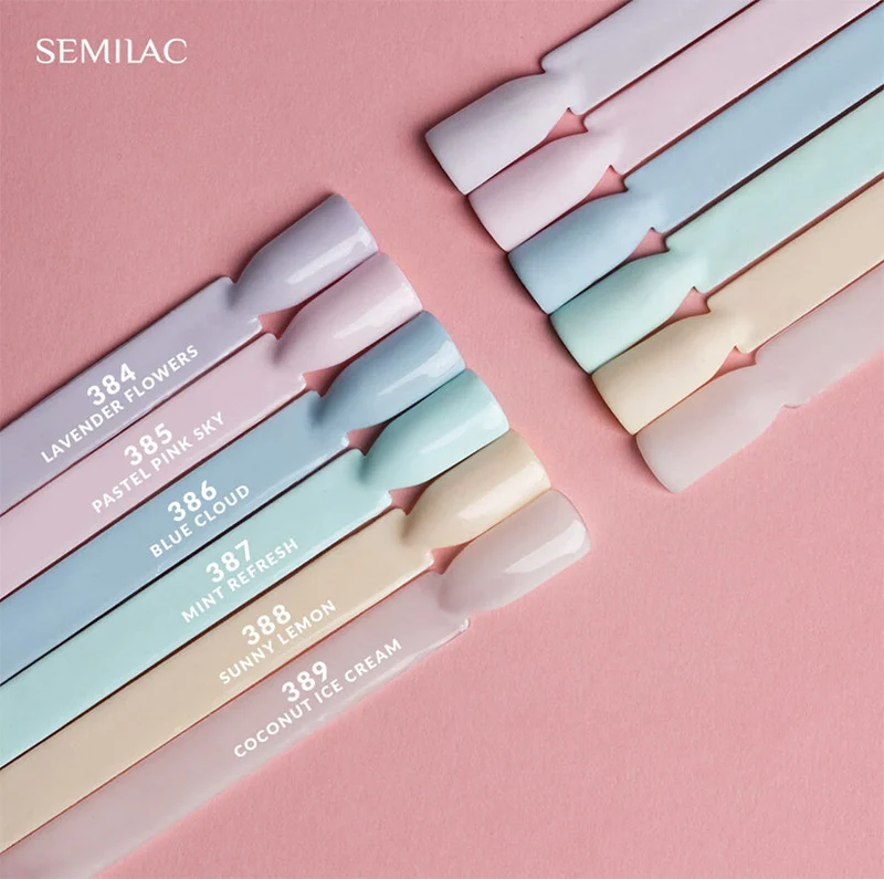 389 COCONUT ICE CREAM - UV Nagellack 7ml Semilac