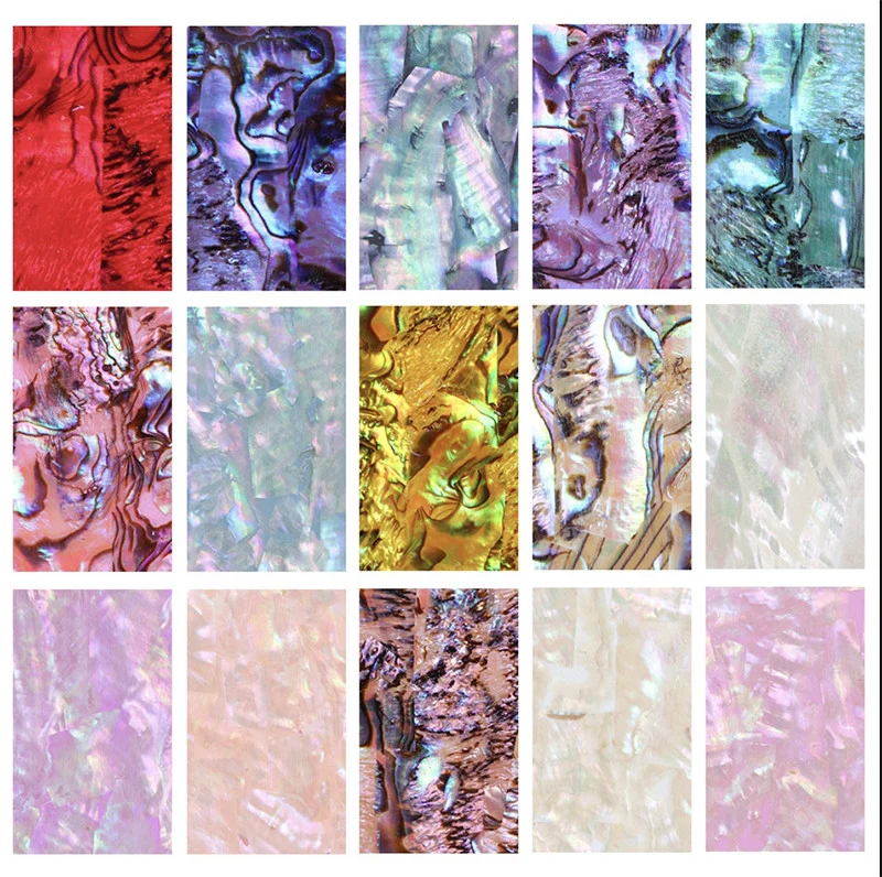 Muschel (seashell) violet 30 — Perlmutt Nailart