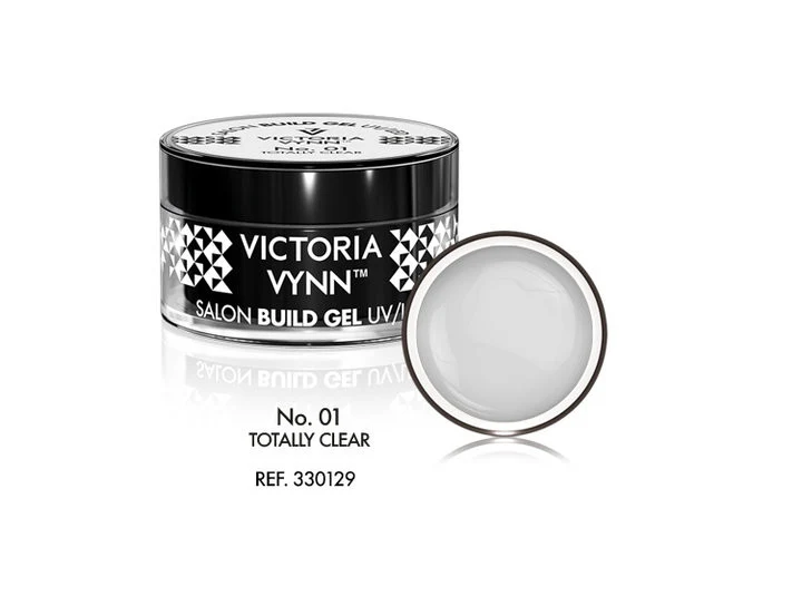 01 TOTALLY CLEAR - Build Gel UV/LED (15ml, 50ml) VICTORIA VYNN