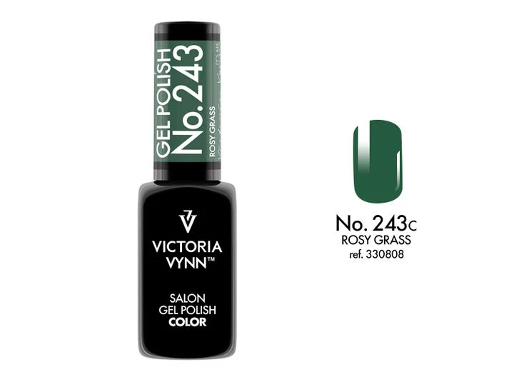 243 Rosy Grass Gel polish 8ml VICTORIA VYNN