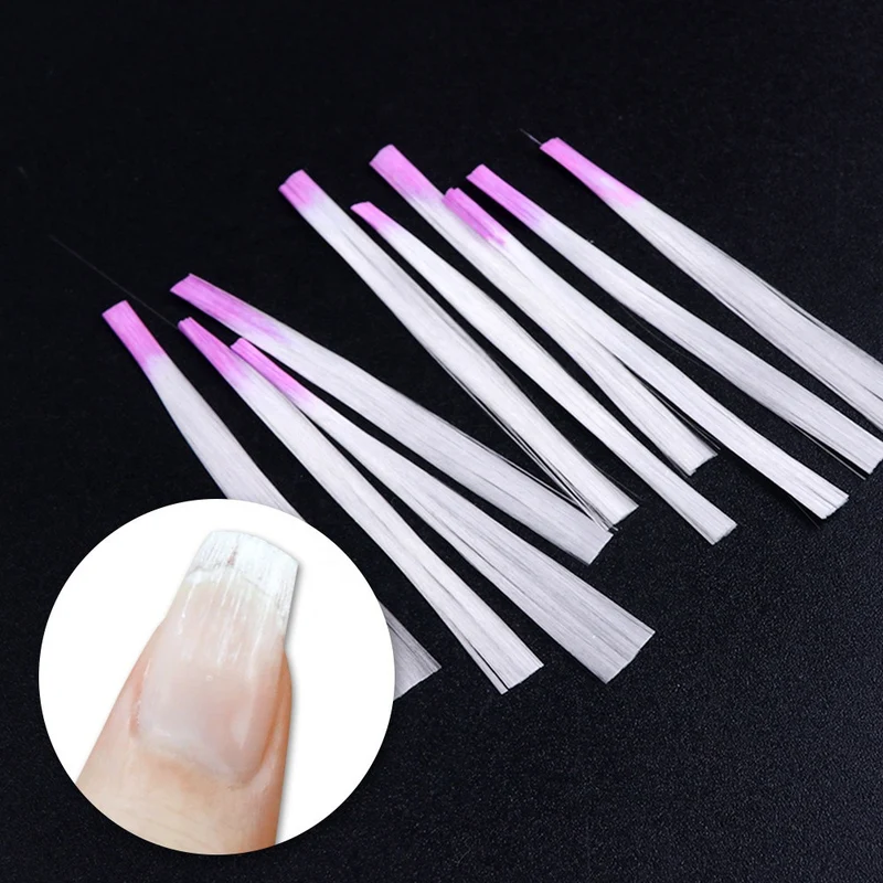 Fiberglas 10 Stück x 5,5 cm NailArt