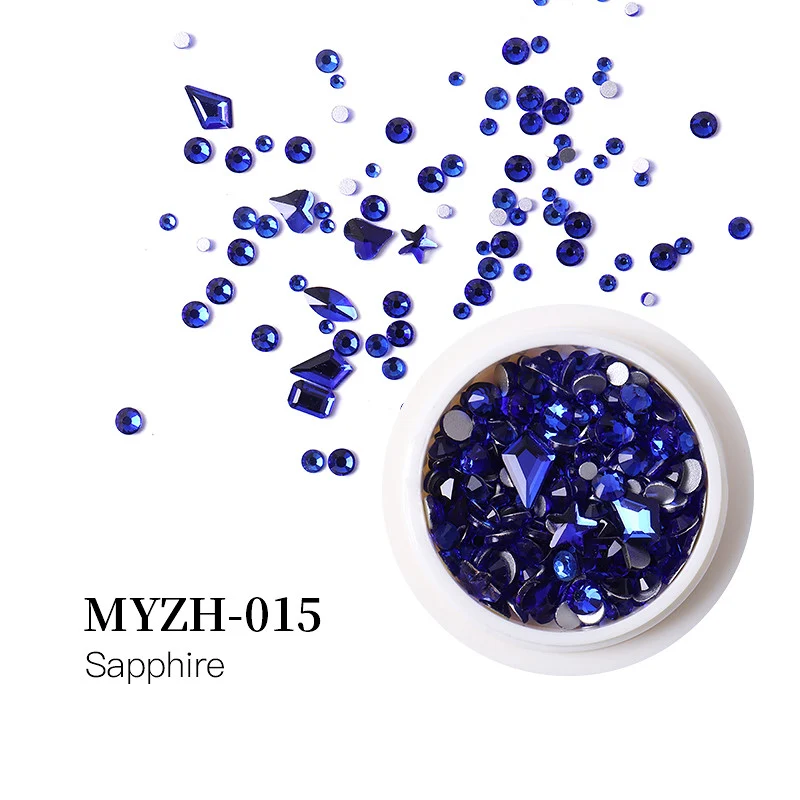 015 Strasssteine Shiny Stone 3D MIX NailArt