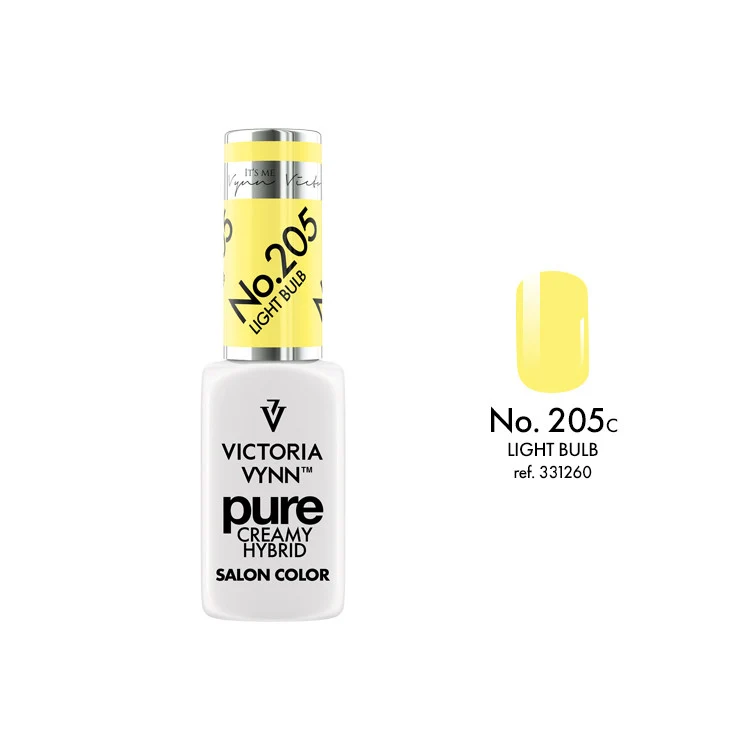 205 Light Bulb — Gel polish Pure Creamy 8ml VICTORIA VYNN