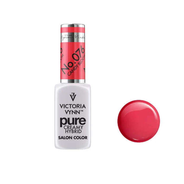 076 Candy Bloom — Gel polish Pure Creamy 8ml VICTORIA VYNN