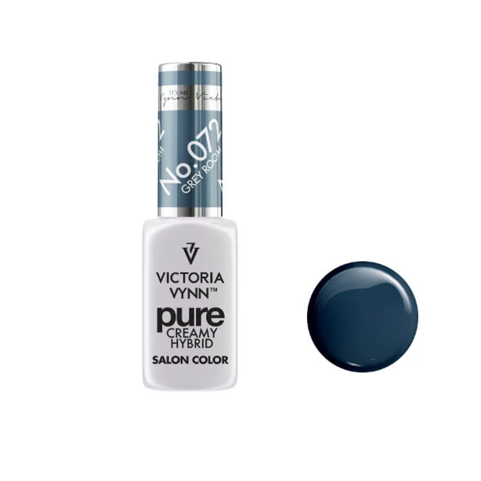 072 Grey Room — Gel polish Pure Creamy 8ml VICTORIA VYNN