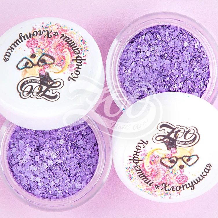 Confetti Folie Crush von ZOO Nail
