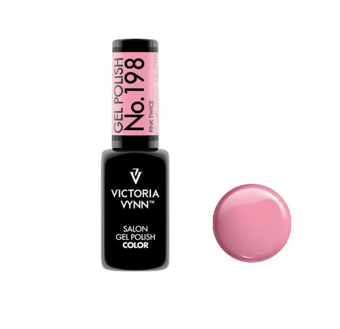 198 Pink Twice Gel polish 8ml VICTORIA VYNN