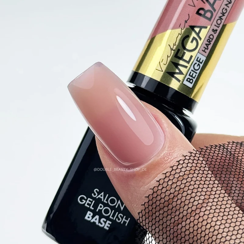 BEIGE — Mega Base (Rubber Base coat) 8 ml VICTORIA VYNN
