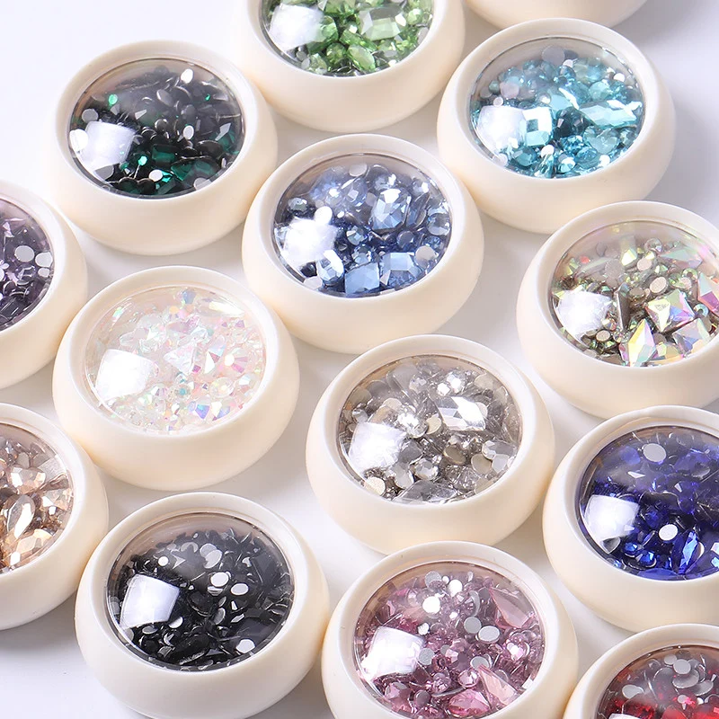 008 Strasssteine Shiny Stone 3D MIX NailArt