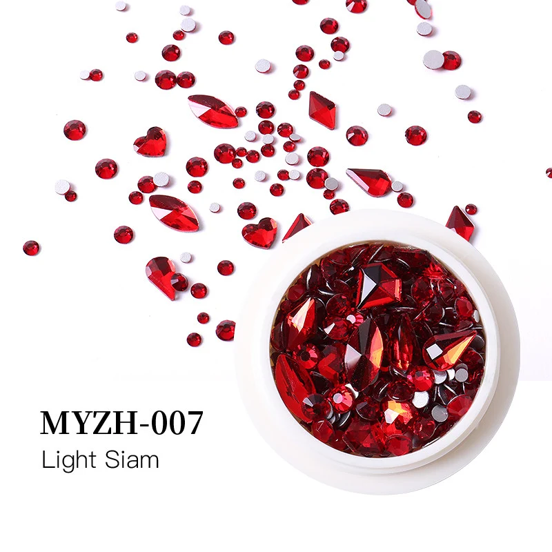 007 Strasssteine Shiny Stone 3D MIX NailArt