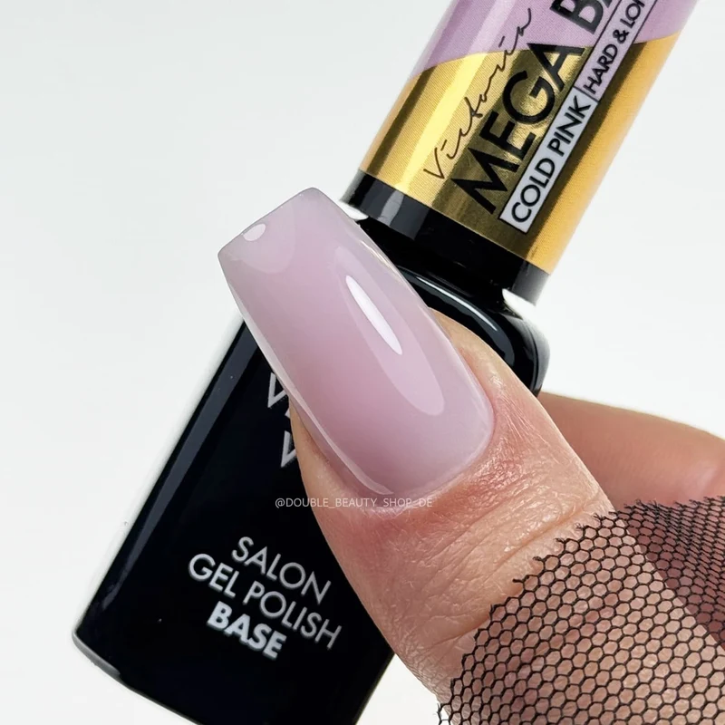 COLD PINK — Mega Base (Rubber Base coat) 8-15 ml VICTORIA VYNN