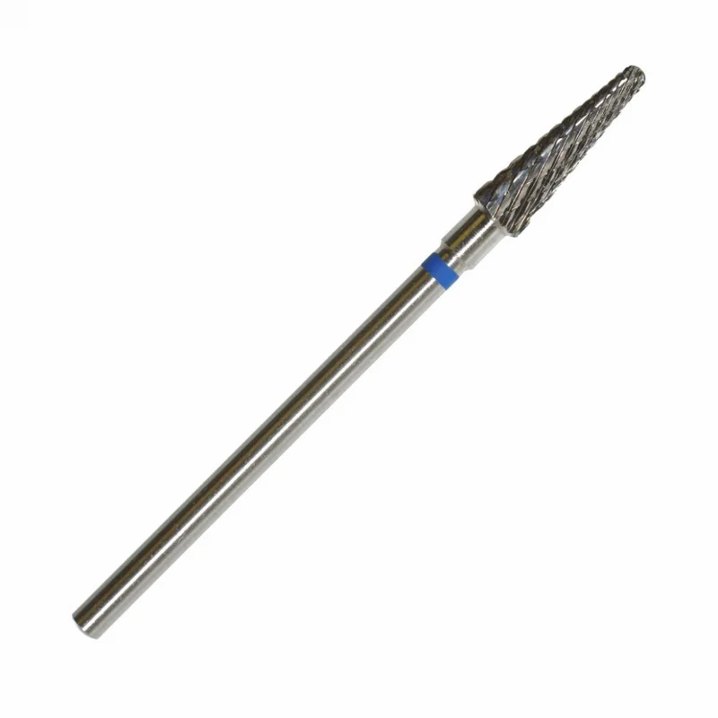 Fräseraufsatz Hartmetall (blau) mittel Linkshänder in Größen: 4,0mm und 5,0mm von KMIZ