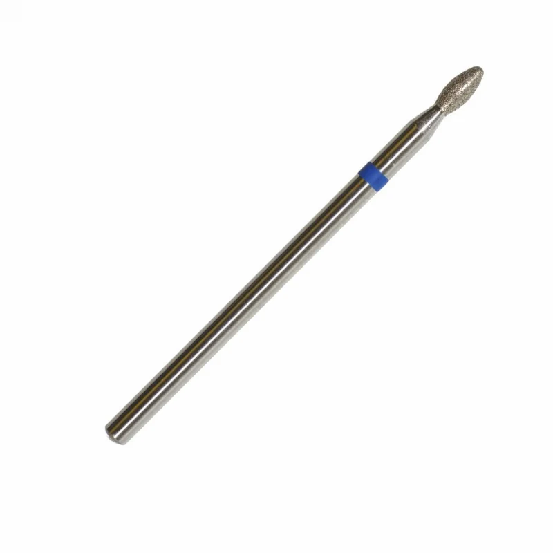 Diamantfräser Bit mittel Ellipse (blau) in Größen: 1,6mm bis 2,3mm von KMIZ