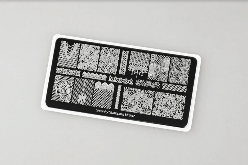 Stamping Platte Schablone Nr. 097 von Swanky