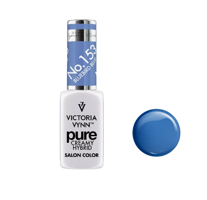 153 Bluebird Blue — Gel polish Pure Creamy 8ml VICTORIA VYNN