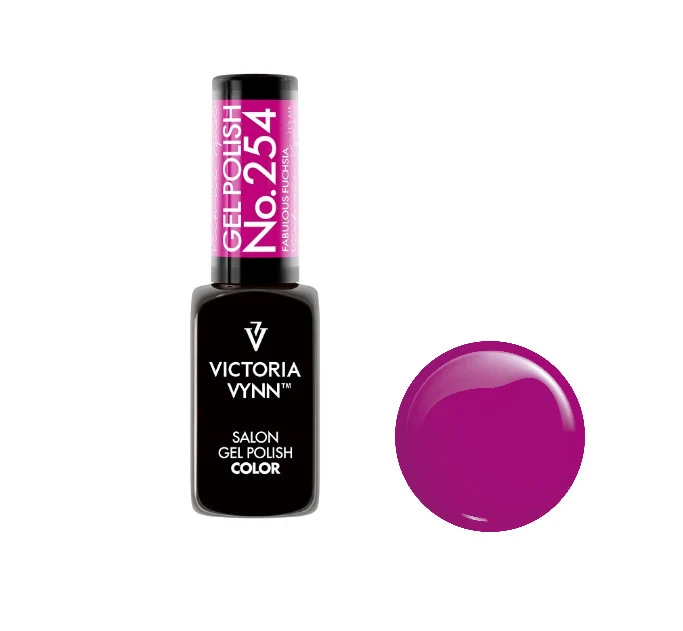 254 Fabulous Fuchsia Gel polish 8ml VICTORIA VYNN