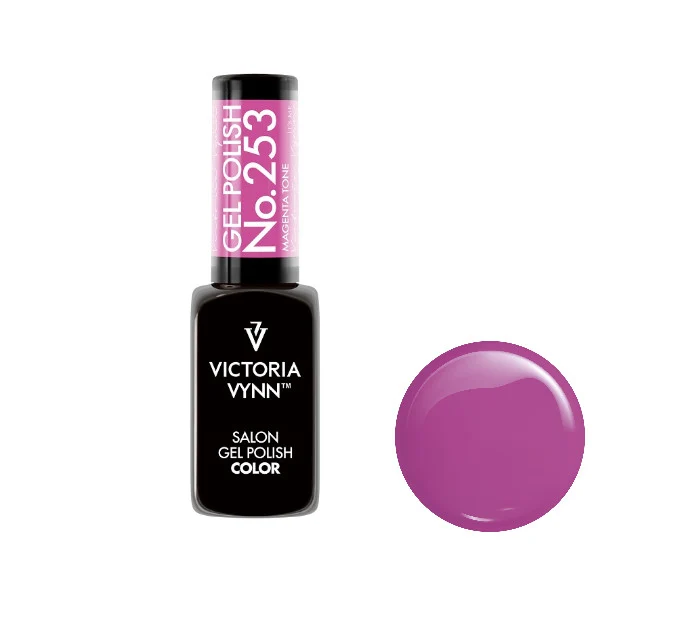 253 Magenta Tone Gel polish 8ml VICTORIA VYNN