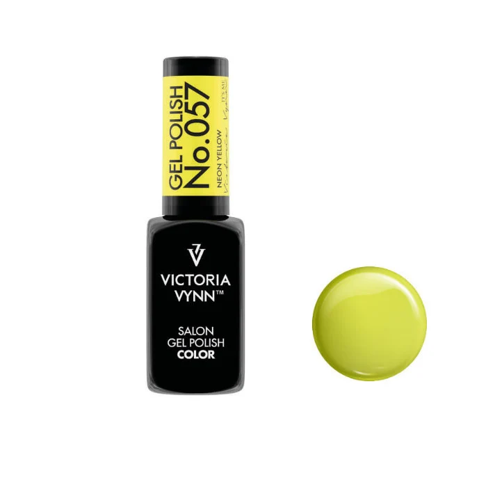 057 Neon Yellow Gel polish 8ml VICTORIA VYNN
