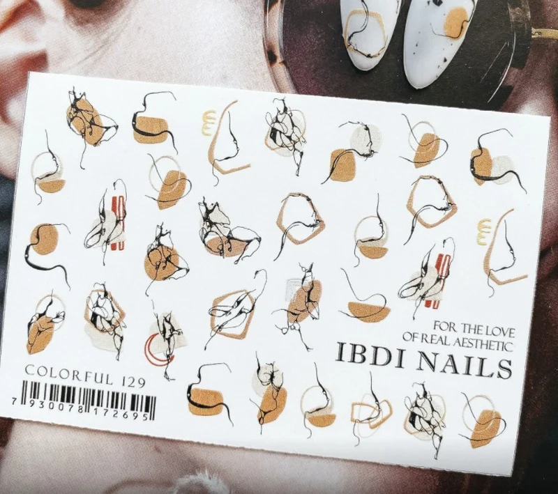 IBDI NAILS COLORFUL 129