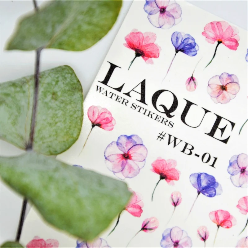 Sticker Design WB01 (Wasserlösliche Aufkleber) von Laque