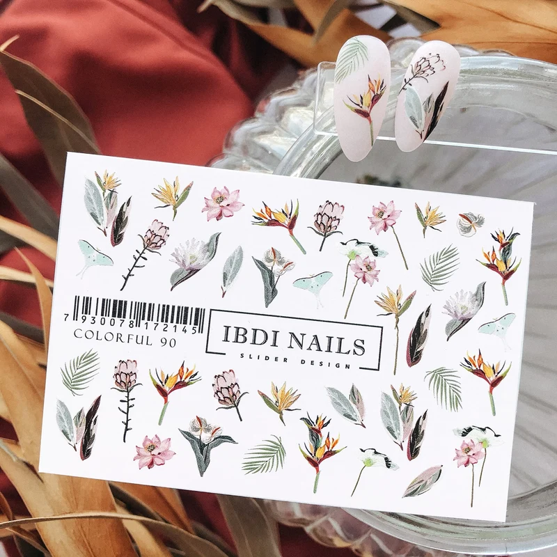 IBDI NAILS COLORFUL 90